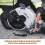 Evolution R300DCT 300mm Electric Disc Cutter 240V + Diamond Blade (EVOEDC)