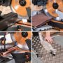 Evolution RAGEBLADE255MULTI Multi-Material Circular Saw Blade 255mm 28T