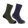 Hoggs of Fife 1904 Country Short Socks (Twin Pack)