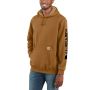 Carhartt K288 Loose Fit Hoodie With Sleeve Graphic