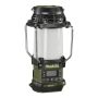 Makita DMR056O 18V LXT Cordless DAB+ Bluetooth Radio Lantern Olive Green (Body Only)