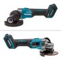 Makita GA004GZ01 40V Max XGT Cordless Brushless Angle Grinder 115mm Body Only +  Makpac Case Type 4