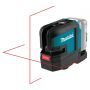 Makita SK105DZ 12V CXT Self Levelling Cross Line Red Laser Level Body Only 