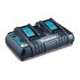 Makita DC18RD 7.2V - 18V Li-ion Twin Port Rapid Battery Charger