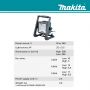 Makita DML805 18V Li-ion LXT Cordless or 240V LED Work Light