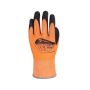 Polyco Matrix Orange Pu Palm Coated Gloves Cut 3