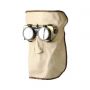 North 813000 30cm Leather Mask with Flip-Up Welding Goggles (Monkey Mask)