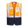 Orange/Navy