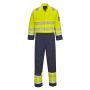 Portwest MV28 Hi-Vis Modaflame 2-Tone Coverall - Regular Length 