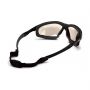 Pyramex EGB9480ST Isotope Safety Glasses with Indoor/Outdoor Anti-Fog Lens