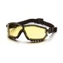 Pyramex EGB1830ST V2G Anti-Fog Amber Lens Safety Goggles