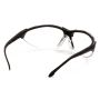 Pyramex Rendevous Black Frame Clear Len Glasses