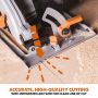 Evolution R185CCSX+ Multi Material Circular Saw 240v & ST1400-G2 Guide Rail Track