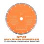 Evolution R255DCT 255mm Electric Disc Cutter 240v + Premium Diamond Blade 
