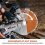 Evolution R350DCT 350mm Electric Disc Cutter 240v c/w Dust Suppression