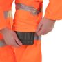 Beeswift RSC Hi-Vis Railspec Teflon Coveralls