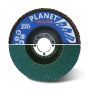 Sait 041602 Planet Mars Abrasive Flap Metal Disc 60G 115mm 