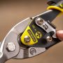 Stanley 2-14-563 FatMax Straight Cut Compound Action Aviation Tin Snips 250mm (10")