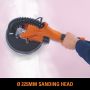 Evolution R225DWS Telescopic Drywall Sander 225mm 230v c/w LED Torch