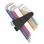 Wera 3950/9 Hex-Plus Multicolour Stainless 1 L-Key 9 Piece Metric Allen Ket Set 05022669001