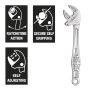 Wera 6004 Joker XL Self Setting 19mm-24mm Spanner 05020104001