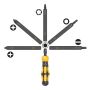 Wera Kraftform Kompakt 900 Set 1 Interchangeable 19 Piece Screwdriver Set 05018110001