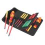 Wera Kraftform Kompakt VDE 17 Interchangeable Insulated 17 Piece Screwdriver Set 05006611001