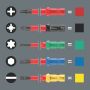 Wera Kraftform Kompakt VDE 17 Interchangeable Insulated 17 Piece Screwdriver Set 05006611001