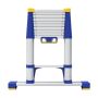 Werner 85032 Telescopic Soft Close Extension Ladder 3.2M 11 Rung + Stabiliser Bar