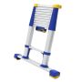 Werner 85032 Telescopic Soft Close Extension Ladder 3.2M 11 Rung + Stabiliser Bar