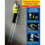 Werner 85026 Telescopic Soft Close Extension Ladder 2.6m 9 Rung