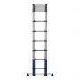 Werner 8703220 Telescopic Extension Ladder 3.2m 11 Rung c/w Stabiliser Bar