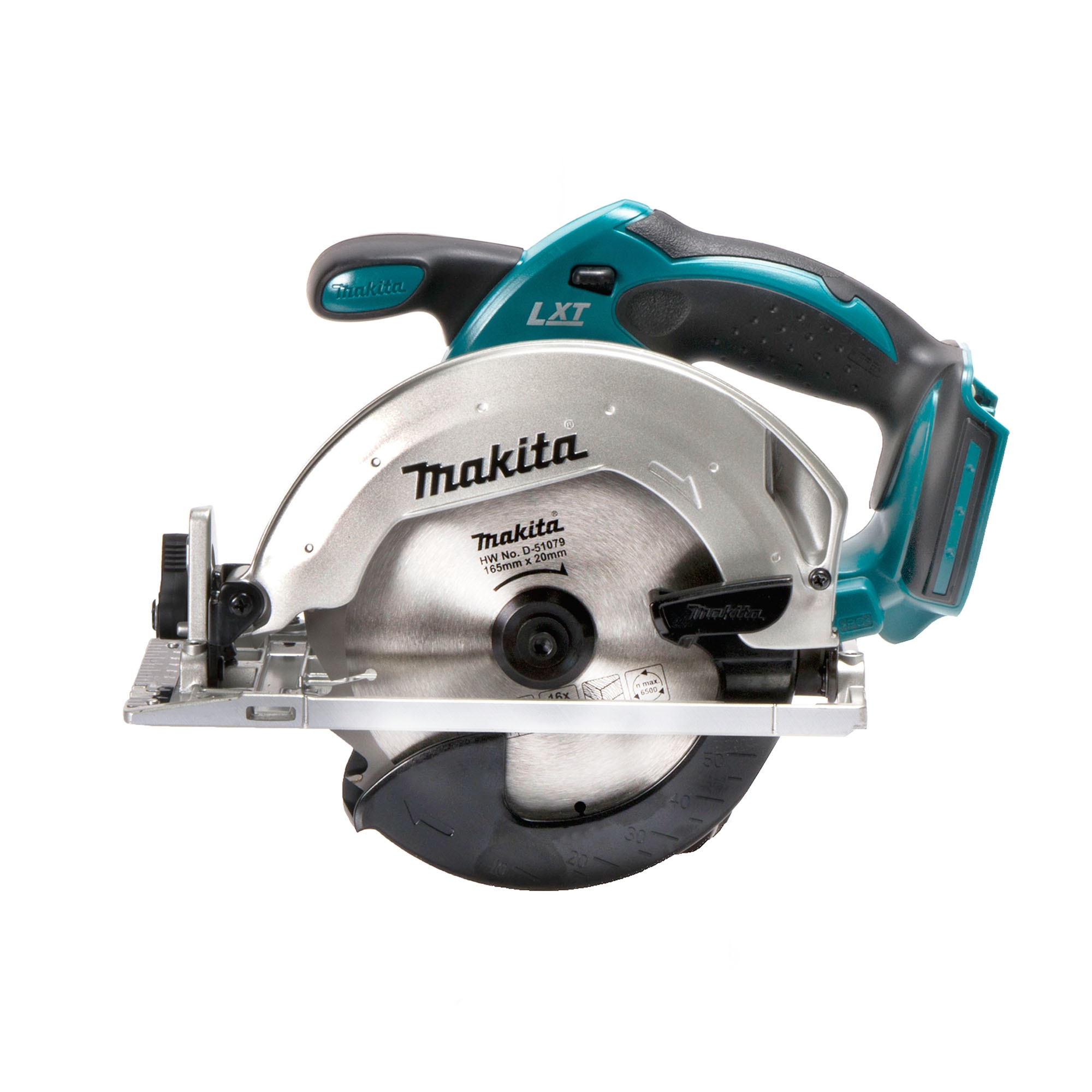 Makita DSS611Z 18V li-ion LXT Circular Saw With 1 x 5Ah Battery Charger & Case 