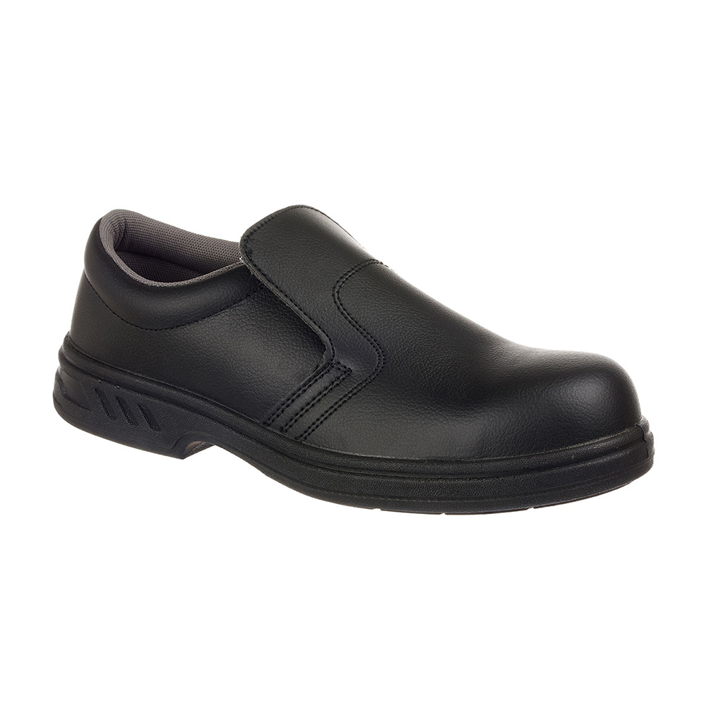 Portwest Fw81 Slip On Safety Shoes S2 Black Size 6